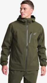 RevolutionRace Sade- Ja Kuoritakit – Vihreä – Vector 2L Jacket Miehet Forest Night, Koko:2XL