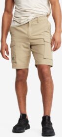 RevolutionRace > Shortsit – Beige – Adventure Cargo Stretch Shorts Miehet Khaki, Koko:M