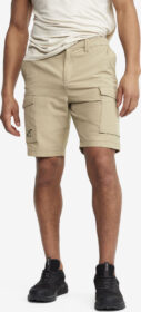 RevolutionRace > Shortsit – Beige – Adventure Cargo Stretch Shorts Miehet Khaki, Koko:XS