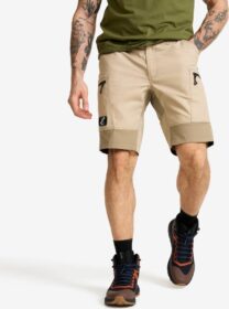 RevolutionRace > Shortsit – Beige – Nordwand Shorts Miehet Aluminium/Brindle, Koko:3XL