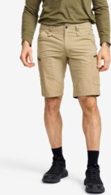 RevolutionRace Shortsit – Beige – RVRC GP Shorts Miehet Khaki, Koko:XL