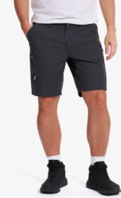 RevolutionRace Shortsit – Harmaa – Nordwand Shorts Miehet Anthracite/Black, Koko:2XL