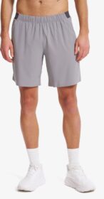 RevolutionRace Shortsit – Harmaa – Sense Active Shorts Miehet Frost Gray, Koko:3XL