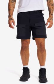 RevolutionRace Shortsit – Musta – Coast Cargo Shorts Miehet Black, Koko:S