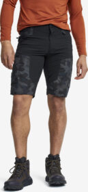 RevolutionRace > Shortsit – Musta – RVRC GP Shorts Miehet Anthracite Camo, Koko:S