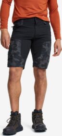 RevolutionRace > Shortsit – Musta – RVRC GP Shorts Miehet Anthracite Camo, Koko:XL
