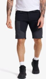 RevolutionRace > Shortsit – Musta – RVRC GP Shorts Miehet Jetblack, Koko:3XL