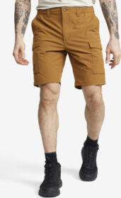RevolutionRace > Shortsit – Ruskea – Adventure Cargo Stretch Shorts Miehet Rubber, Koko:L
