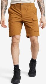 RevolutionRace > Shortsit – Ruskea – Adventure Cargo Stretch Shorts Miehet Rubber, Koko:L