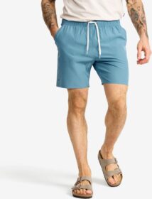 RevolutionRace Shortsit – Sininen – Summer Swim Shorts Miehet Captain’s Blue, Koko:S