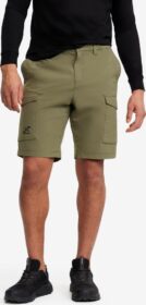 RevolutionRace > Shortsit – Vihreä – Adventure Cargo Stretch Shorts Miehet Kalamata, Koko:M