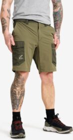 RevolutionRace > Shortsit – Vihreä – Rambler Lightweight Pro Shorts Miehet Kalamata, Koko:S