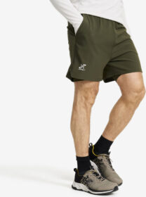 RevolutionRace > Shortsit – Vihreä – Rise 2-in-1 Shorts Miehet Forest Night, Koko:XS
