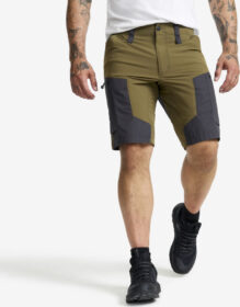 RevolutionRace > Shortsit – Vihreä – RVRC GP Shorts Miehet Dark Olive, Koko:3XL