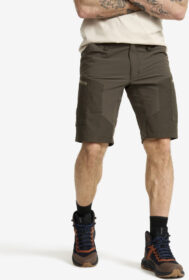 RevolutionRace > Shortsit – Vihreä – RVRC GP Shorts Miehet Moss Gray, Koko:XS
