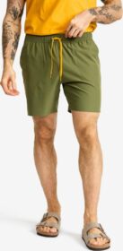 RevolutionRace > Shortsit – Vihreä – Summer Swim Shorts Miehet Cypress, Koko:2XL