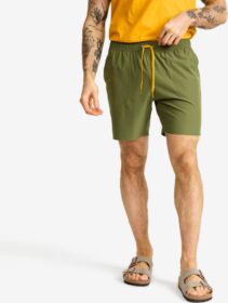 RevolutionRace Shortsit – Vihreä – Summer Swim Shorts Miehet Cypress, Koko:S