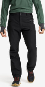 RevolutionRace > Sade- Ja Kuorihousut – Musta – Silence Proshell 3L Pants Miehet Black/Anthracite, Koko:4XL