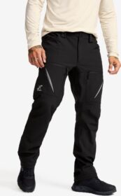 RevolutionRace > Softshell-housut – Musta – Hiball Softshell Pants Miehet Black, Koko:XL