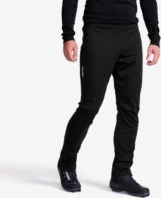 RevolutionRace Softshell-housut – Musta – Perform Softshell Pants Miehet Black, Koko:XL