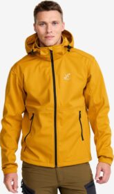 RevolutionRace > Softshell-takit – Keltainen – Responder Softshell Jacket Miehet Harvest Gold, Koko:M
