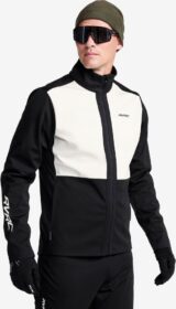 RevolutionRace Softshell-takit – Musta – Perform Softshell Jacket Miehet Black/Tofu, Koko:XS