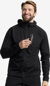 RevolutionRace > Softshell-takit – Musta – Pure Softshell Jacket Miehet Black, Koko:S