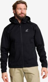 RevolutionRace > Softshell-takit – Musta – Responder Softshell Jacket Miehet Black, Koko:3XL
