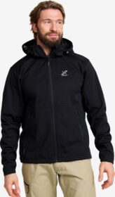 RevolutionRace > Softshell-takit – Musta – Responder Softshell Jacket Miehet Black, Koko:XL
