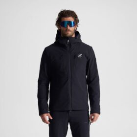 RevolutionRace Softshell-takit – Musta – Ultra Trekk-touring Jacket Miehet Black, Koko:S