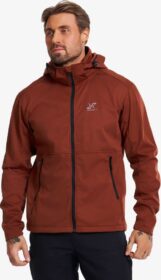 RevolutionRace Softshell-takit – Punainen – Responder Softshell Jacket Miehet Smoked Paprika, Koko:XL