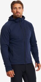 RevolutionRace Softshell-takit – Sininen – Pure Softshell Jacket Miehet Deep Navy, Koko:M
