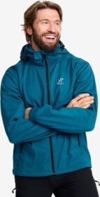 RevolutionRace Softshell-takit – Sininen – Responder Softshell Jacket Miehet Moroccan Blue, Koko:XS