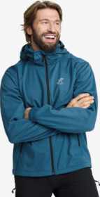 RevolutionRace > Softshell-takit – Sininen – Responder Softshell Jacket Miehet Moroccan Blue, Koko:XS