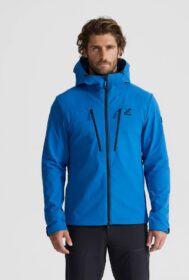 RevolutionRace Softshell-takit – Sininen – Ultra Trekk-touring Jacket Miehet Imperial Blue, Koko:S