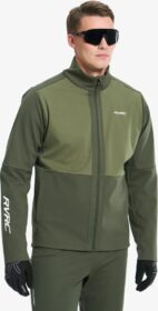 RevolutionRace Softshell-takit – Vihreä – Perform Softshell Jacket Miehet Kambaba Green/Kalamata, Koko:M