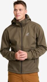 RevolutionRace > Softshell-takit – Vihreä – Responder Softshell Jacket Miehet Light Moss Gray, Koko:2XL