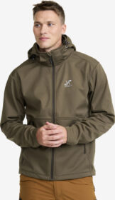 RevolutionRace > Softshell-takit – Vihreä – Responder Softshell Jacket Miehet Light Moss Gray, Koko:S