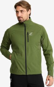 RevolutionRace > Softshell-takit – Vihreä – Venue Stretch Jacket Miehet Cypress, Koko:2XL