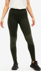RevolutionRace Trikoot – Vihreä – Summit Core Tights Naiset Rosin, Koko:XS