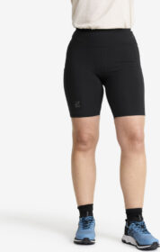 RevolutionRace > Housut > Shortsit – Musta – Summit Short Tights Naiset Black, Koko:4XL