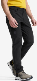 RevolutionRace Ulkoilufarkut – Musta – Surround Stretch Pants Miehet Black, Koko:3XL