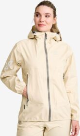 RevolutionRace Takit > Sade- Ja Kuoritakit – Beige – Arcade 3L Lightweight Jacket Naiset Peyote, Koko:L