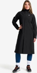 RevolutionRace Takit > Sade- Ja Kuoritakit – Musta – Cloud 3L Long Shell Parka Naiset Black, Koko:S