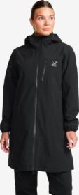 RevolutionRace > Takit > Sade- Ja Kuoritakit – Musta – Vector 2L Parka Naiset Black, Koko:2XL