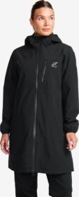RevolutionRace > Takit > Sade- Ja Kuoritakit – Musta – Vector 2L Parka Naiset Black, Koko:XS