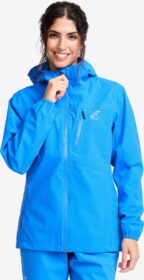 RevolutionRace > Takit > Sade- Ja Kuoritakit – Sininen – Vector 2L Jacket Naiset French Blue, Koko:L