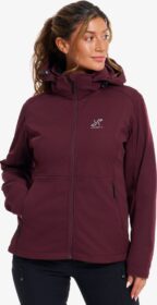 RevolutionRace Takit > Softshell-takit – Liila – Responder Softshell Jacket Naiset Winetasting, Koko:XS