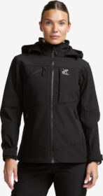 RevolutionRace > Takit > Softshell-takit – Musta – Hiball Softshell Jacket Naiset Black, Koko:4XL