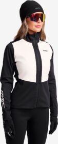 RevolutionRace Takit > Softshell-takit – Musta – Perform Softshell Jacket Naiset Black/Tofu, Koko:XL